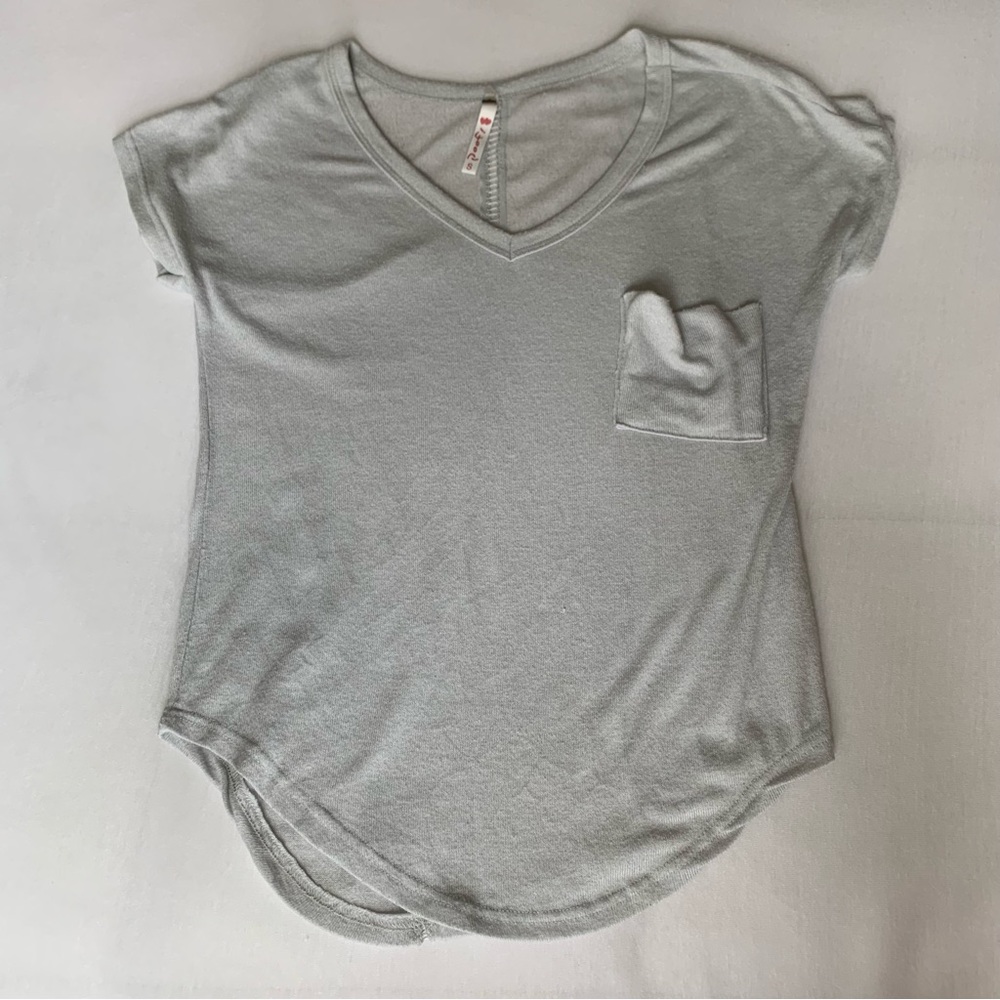 blouse with frocket